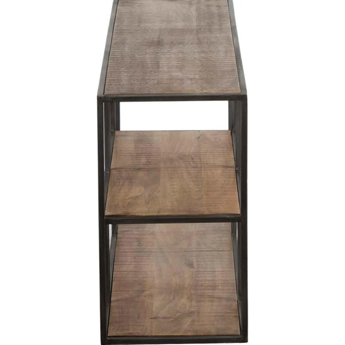 Bois & Chiffons Etagere basse manguier stockholm naturel ciré - 140x35x60 cm