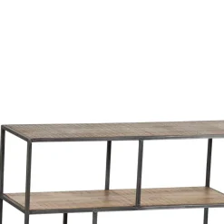 Bois & Chiffons Etagere basse manguier stockholm naturel ciré - 140x35x60 cm