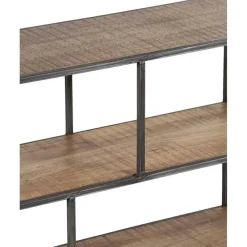 Bois & Chiffons Etagere basse manguier stockholm naturel ciré - 140x35x60 cm