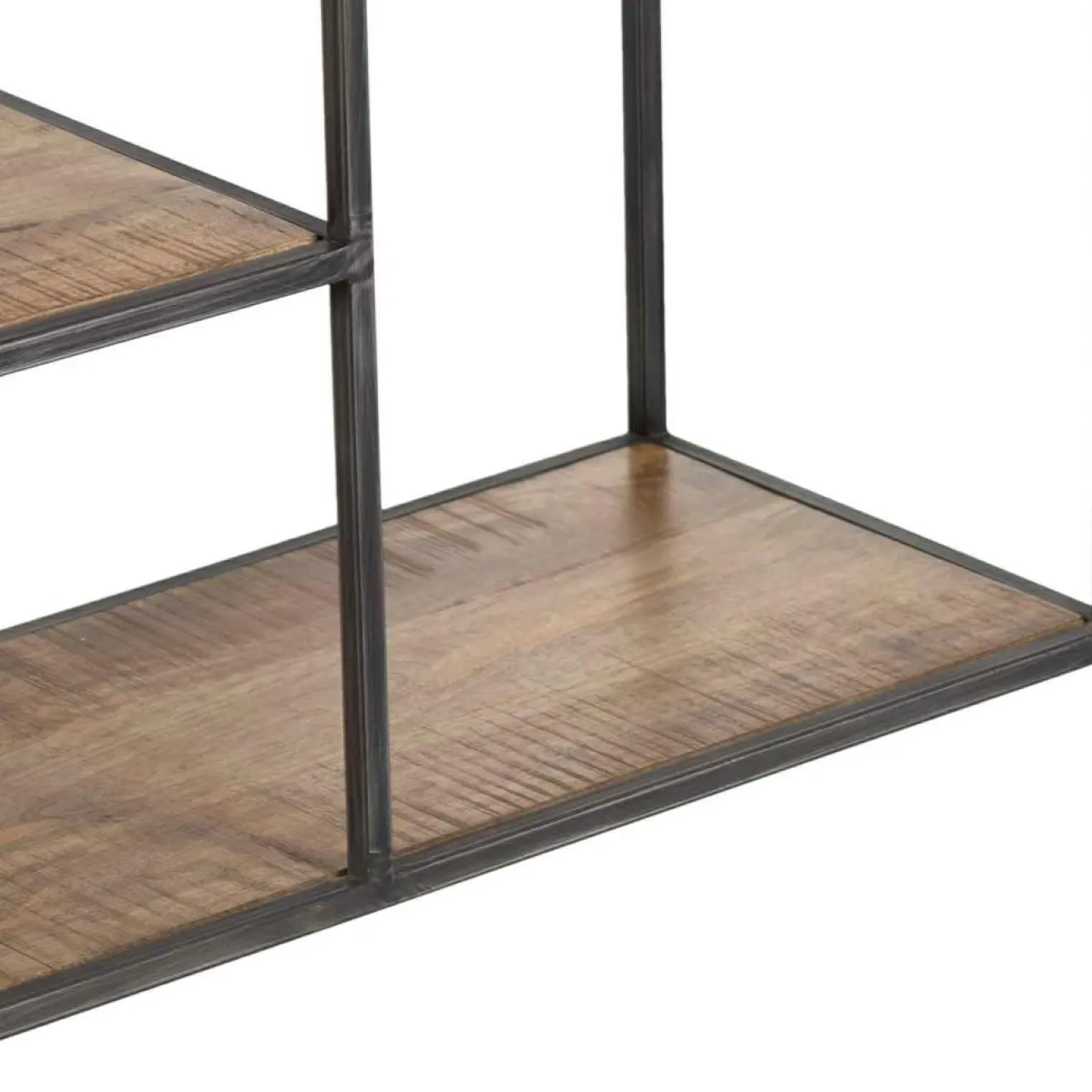 Bois & Chiffons Etagere basse manguier stockholm naturel ciré - 140x35x60 cm