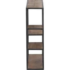 Outlet Bois & Chiffons Etagere destructurée bois manguier stockholm naturel ciré - 77x22x79 cm