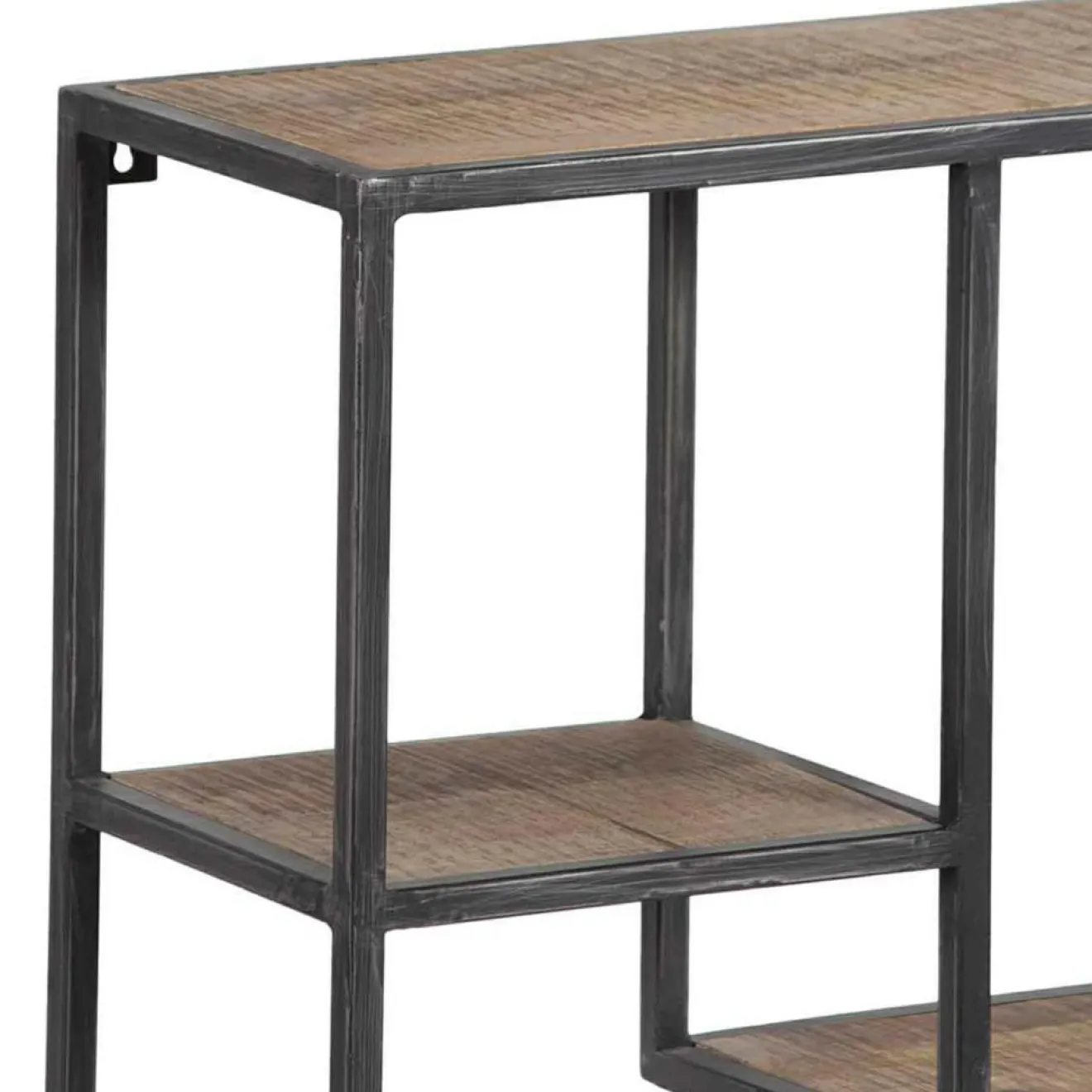 Outlet Bois & Chiffons Etagere destructurée bois manguier stockholm naturel ciré - 77x22x79 cm