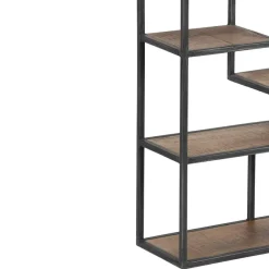 Outlet Bois & Chiffons Etagere destructurée bois manguier stockholm naturel ciré - 77x22x79 cm