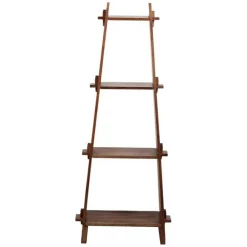 Outlet Bois & Chiffons Etagère escalier marron - 48x35x137 cm