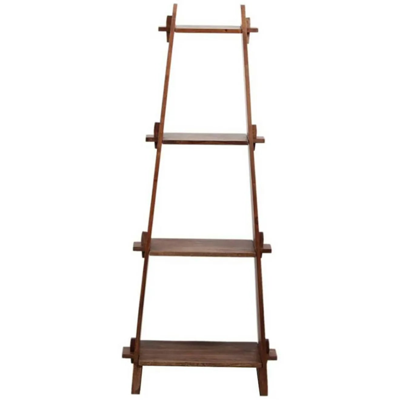 Outlet Bois & Chiffons Etagère escalier marron - 48x35x137 cm