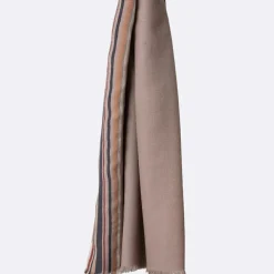 Femme Petrusse Etole en Laine, Soie & Cachemire Méridien beige - 70x200 cm