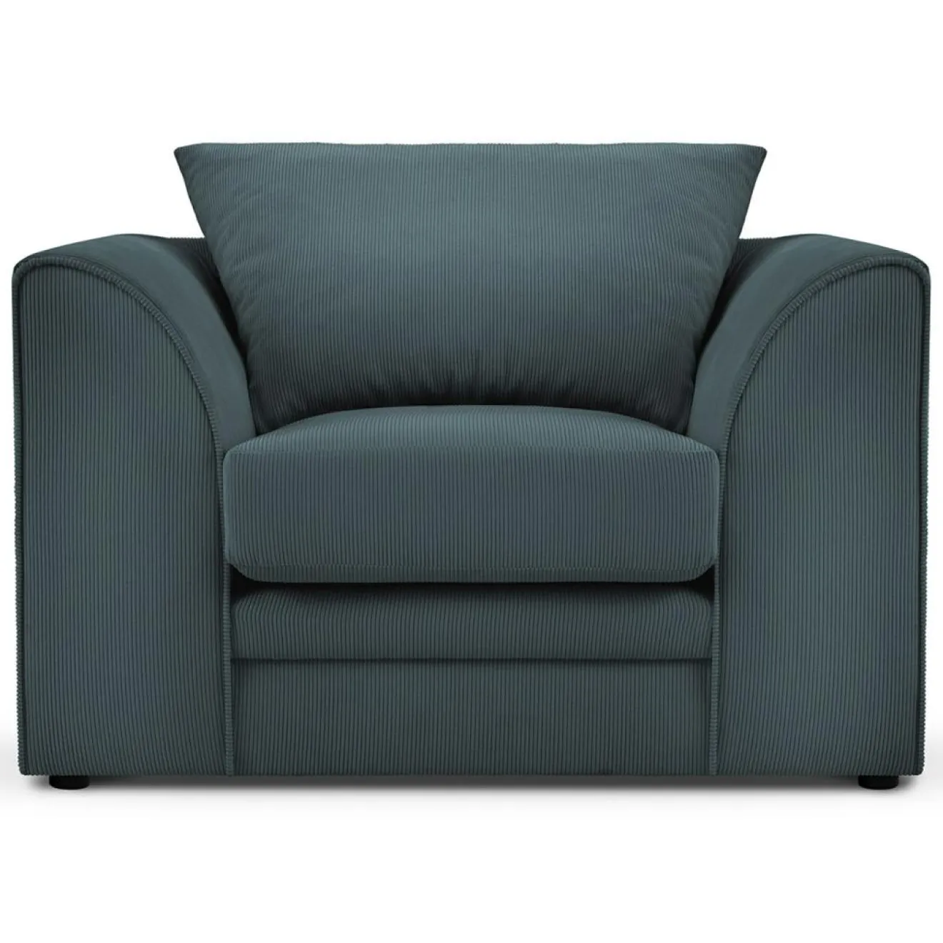 Mazzini Sofas Fauteuil Quince bleu - 97x92x80 cm