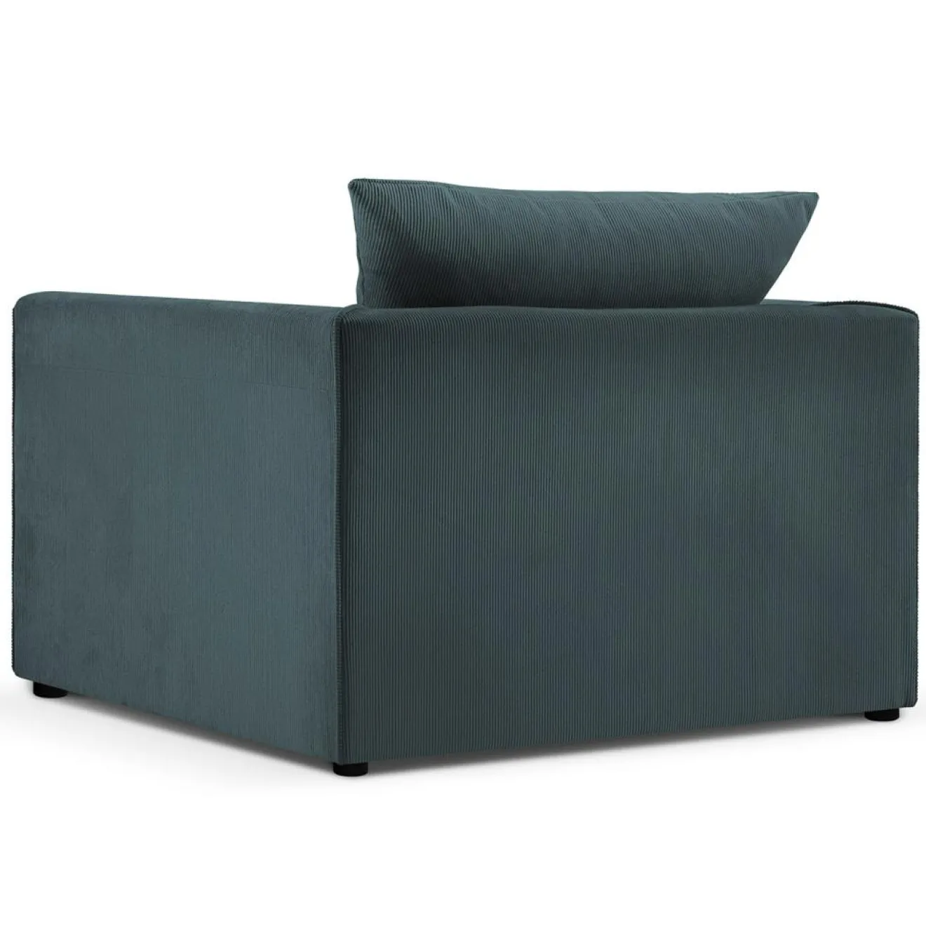 Mazzini Sofas Fauteuil Quince bleu - 97x92x80 cm