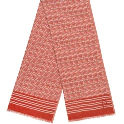 Hot Petrusse Foulard Escale orange - 70x180 cm