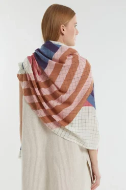 Femme Mapoesie Foulard Shibuya Rose 100 X 190Cm