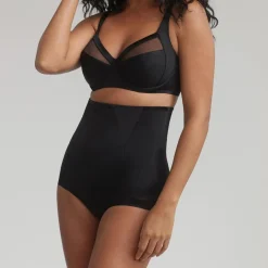 Femme Playtex Gaine serre-taille Perfect Silhouette noire