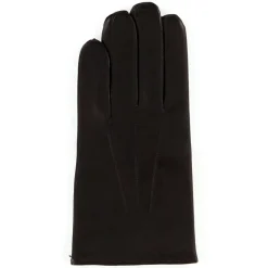 Clearance Maison Fabre Gants en Cuir d'Agneau doublure Laine Heritage Rivoli moca