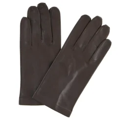 Online Georges morand Gants en Cuir d'Agneau non doublés marron