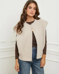 Femme L'Armoire de Suzette Gilet Alice beige