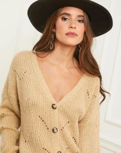 Femme L'Armoire de Suzette Gilet Alice camel