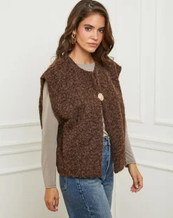Femme L'Armoire de Suzette Gilet Alice choco