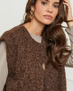 Femme L'Armoire de Suzette Gilet Alice choco