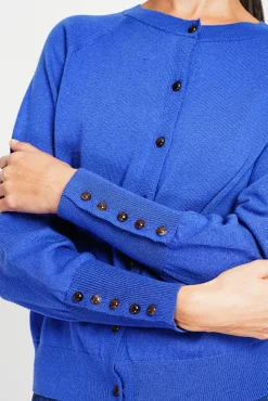 Clearance Assuili Gilet col ras du cou royal