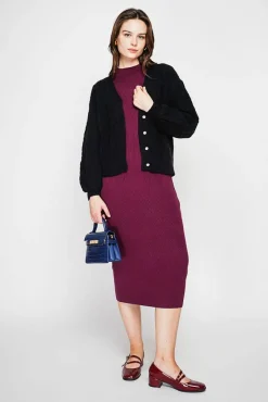 Femme C&Jo Gilet col v noir