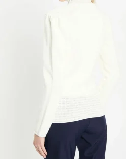 Femme Zapa Gilet Gabrielle blanc