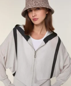 Femme Rodier Gilet Ghislaine en Laine Bi-Couleur blanc