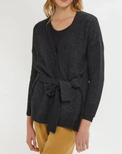 Best Stella Forest Gilet Hannae en Maille mélangée noir