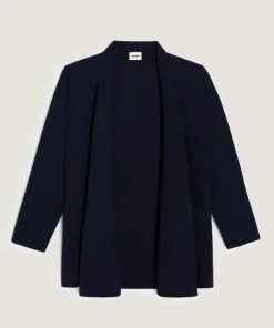 Femme Rodier Gilet Joëlle ouvert bleu nuit