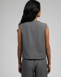 New An'ge Gilet Kimolo anthracite