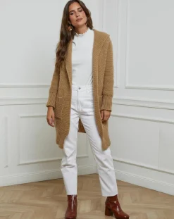 New Alice & Charlotte Gilet Lucie camel