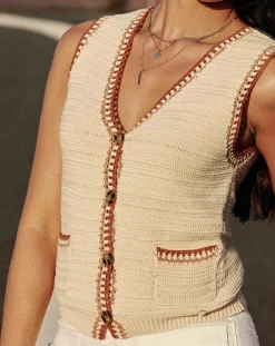 Outlet La Petite Etoile Gilet Madina beige