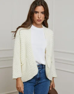 Best Alice & Charlotte Gilet Manon blanc