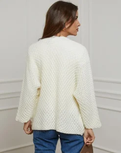 Best Alice & Charlotte Gilet Manon blanc