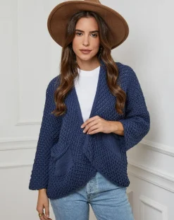 Alice & Charlotte Gilet Manon marine