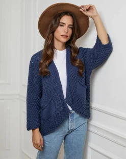 Alice & Charlotte Gilet Manon marine