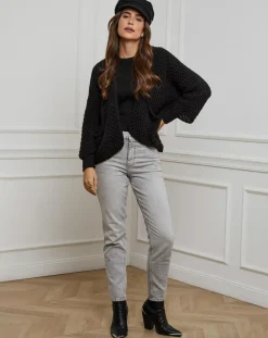 Femme Alice & Charlotte Gilet Manon noir