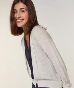 Femme Rodier Gilet Marianne en Laine 2 En 1 blanc