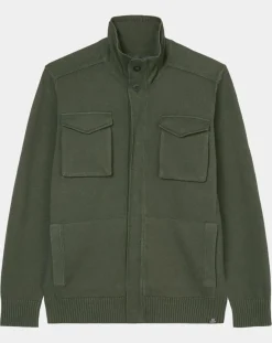 New Marc O'Polo Gilet Militaire kaki