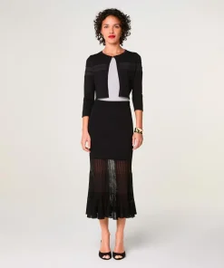 Best Rodier Gilet Noor col rond noir