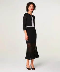 Best Rodier Gilet Noor col rond noir