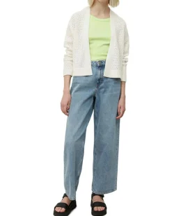 Best Marc O'Polo Gilet Tube Maille Ajourée blanc