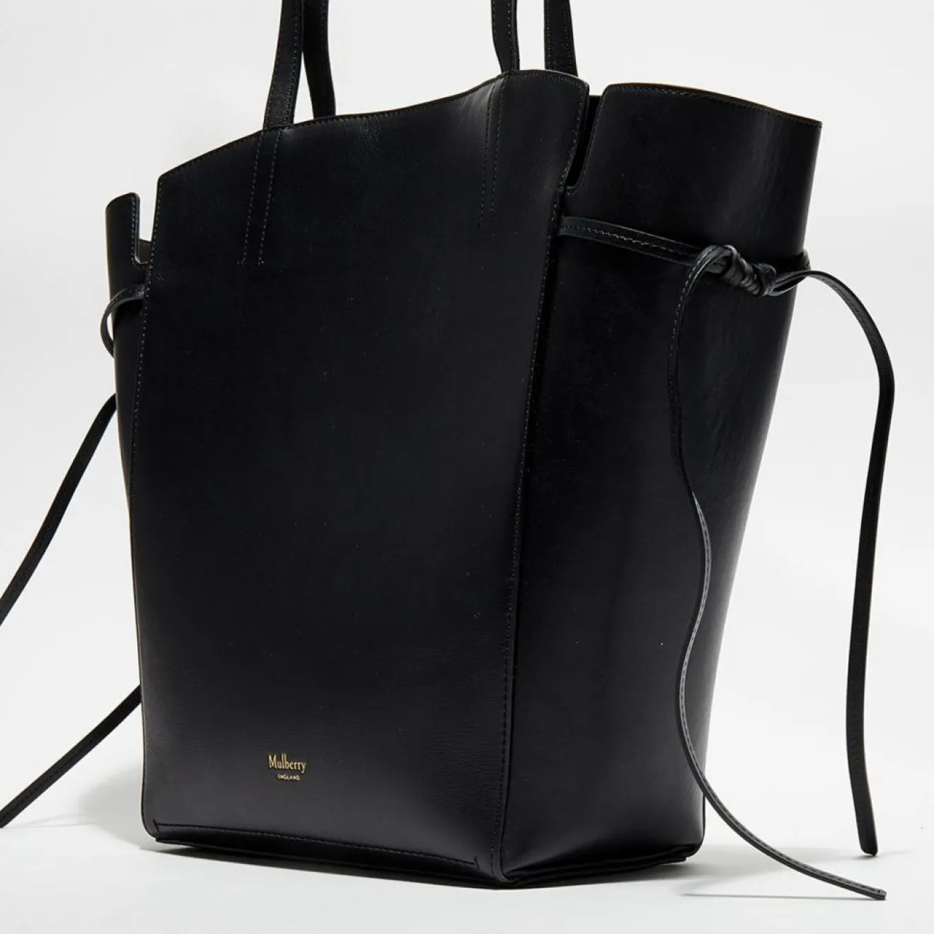 Femme Mulberry Grand sac cabas en Cuir Clovelly noir - 50x40x16 cm