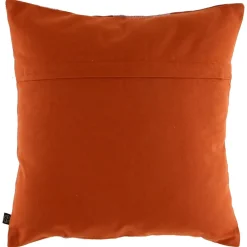 Sale Haomy Housse de coussin 100% Lin Palma brique - 45x45 cm