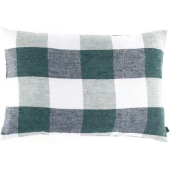 Online Haomy Housse de coussin 100% Lin Palma céladon - 40x60 cm