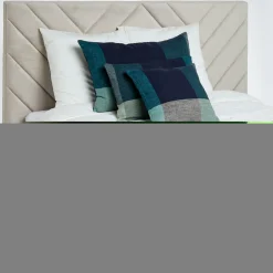 Haomy Housse de coussin 100% Lin Saporo encre - 40x60 cm