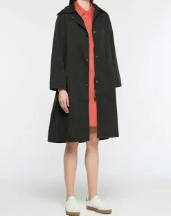 Femme Yerse Imperméable Marie noir