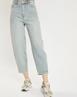 Sale Scotch & Soda Jean 100% Coton Bio Ballon bleu clair