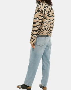 Sale Scotch & Soda Jean 100% Coton Bio Ballon bleu clair