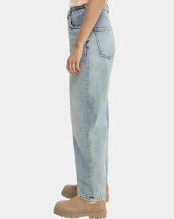 Sale Scotch & Soda Jean 100% Coton Bio Ballon bleu clair