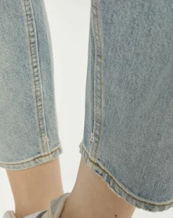 Sale Scotch & Soda Jean 100% Coton Bio Ballon bleu clair