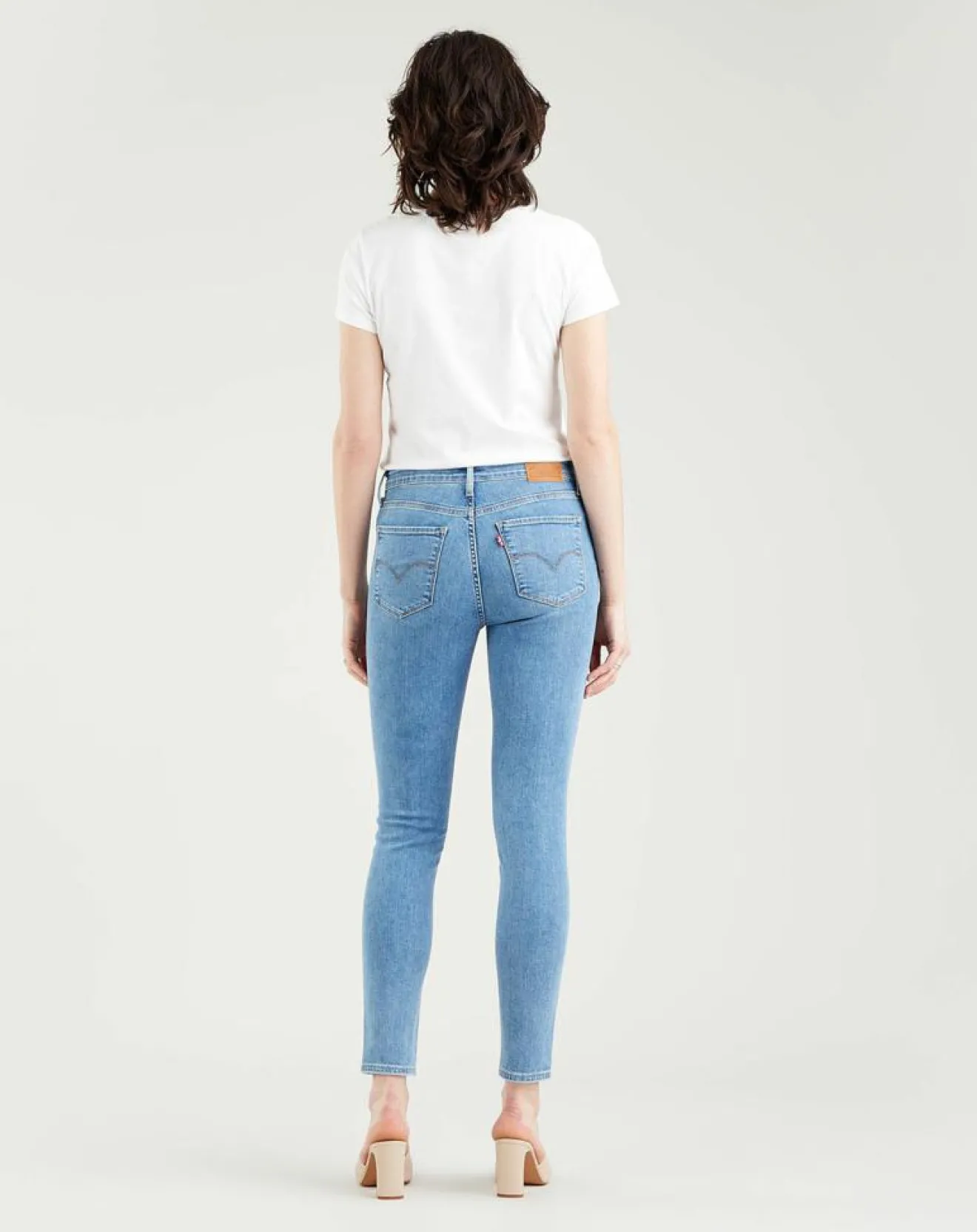 Outlet Levi's® Jean 721 High Rise Skinny bleu moyen